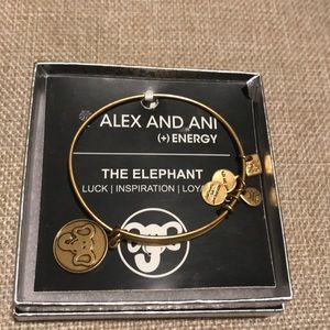 Gold Alex and Ani Bracelet